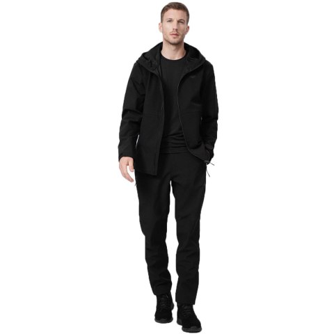 Kurtka męska softshell 4F M043 głęboka czerń 4FSS23TSOFM043 20S 4F