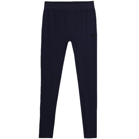 Legginsy termoaktywne męskie 4F M104 granatowe 4FAW23USEAM104 31S 4F Legginsy termoaktywne męskie 4F M104 granatowe 4FAW23USEAM104 31S 4F