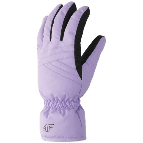 Rękawice narciarkie damskie 4F FNK F106 jasny fiolet 4FWAW23AFGLF106 52S 4F Rękawice narciarkie damskie 4F FNK F106 jasny fiolet 4FWAW23AFGLF106 52S 4F
