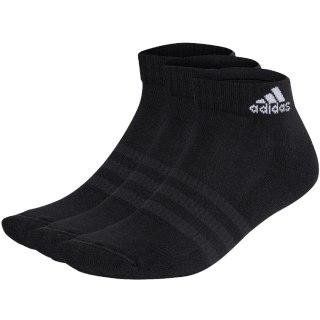 Skarpety adidas Cushioned Sportswear Ankle Socks 3p czarne IC1277 Adidas