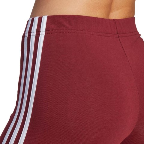 Spodenki damskie adidas Essentials 3-Stripes czerwone IM2846 Adidas Spodenki damskie adidas Essentials 3-Stripes czerwone IM2846 Adidas