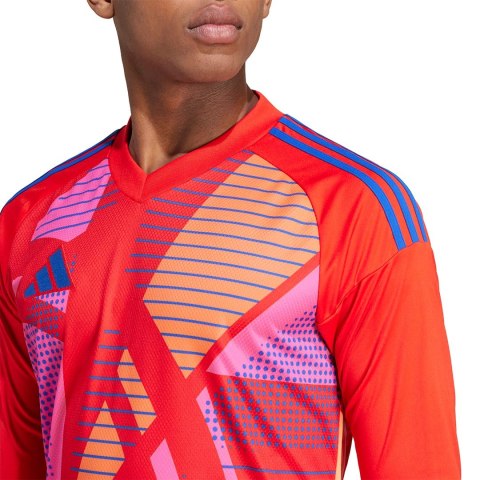 Koszulka bramkarska męska adidas Tiro 24 Competition Long Sleeve czerwona IN0407 M Adidas teamwear