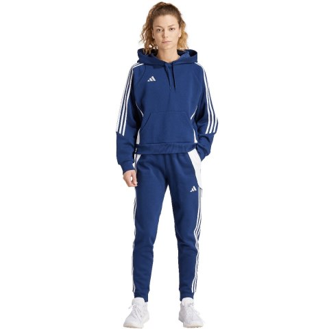 Bluza damska adidas Tiro 24 Hooded granatowa IR7507 2XL Adidas teamwear
