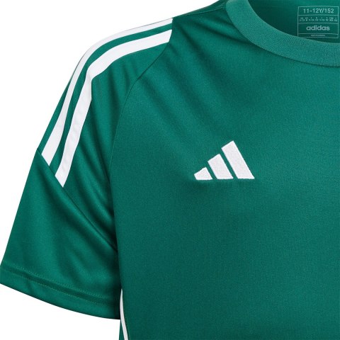 Koszulka dla dzieci adidas Tiro 24 Jersey zielona IS1028 140cm Adidas teamwear