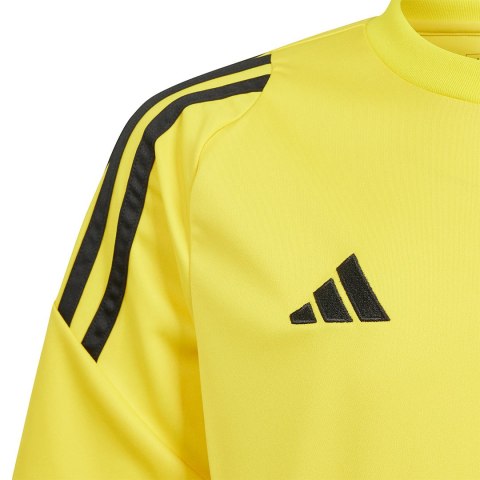 Koszulka dla dzieci adidas Tiro 24 Jersey żółta IS1027 116cm Adidas teamwear