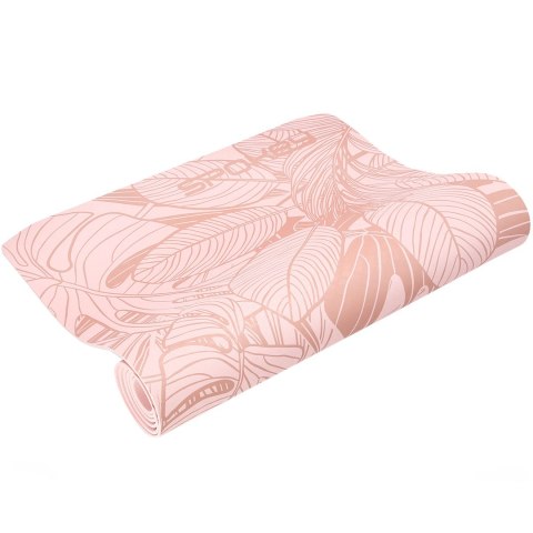 Mata do ćwiczeń Spokey Leaf różowa 929894 Spokey