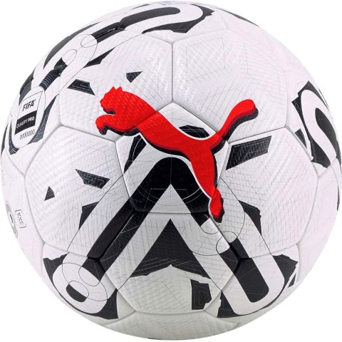 Piłka nożna Puma Orbita 3 TB FIFA Quality biało-czerwono-czarna 83776 03 5 Puma