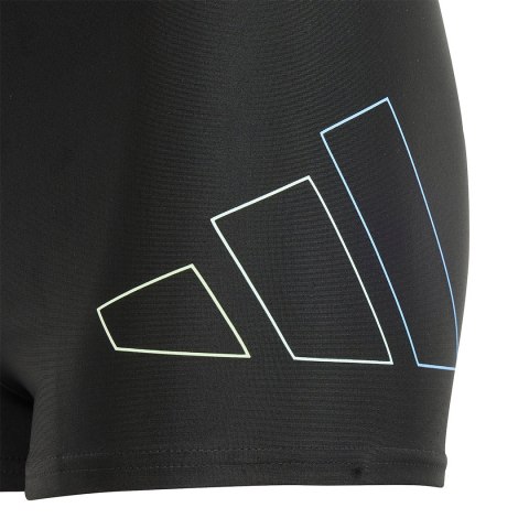 Spodenki kąpielowe dla dzieci adidas Performance Big Bars czarne IU1897 116cm Adidas
