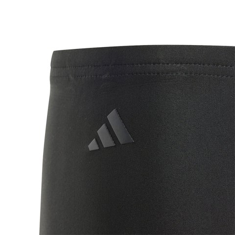 Spodenki kąpielowe dla dzieci adidas Performance Big Bars czarne IU1897 116cm Adidas