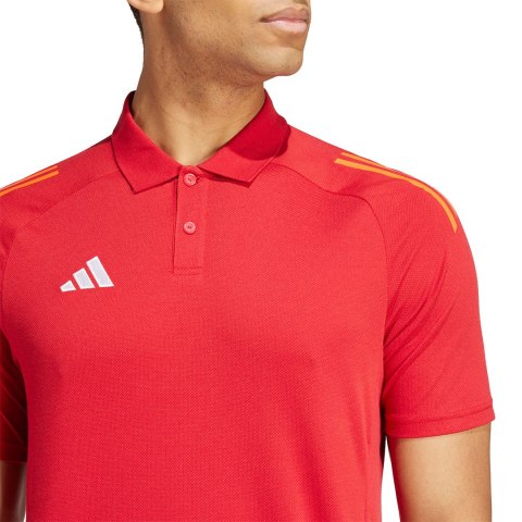 Koszulka męska adidas Tiro 24 Competition Polo czerwona IR7563 M Adidas teamwear