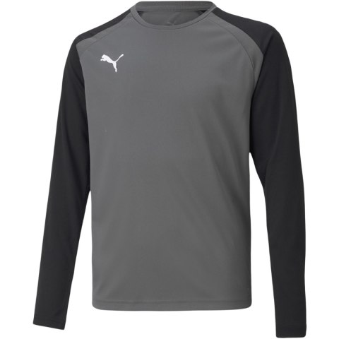 Bluza bramkarska dla dzieci Puma teamPACER GK LS Jersey szara 704939 43 140cm Puma