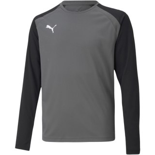 Bluza bramkarska dla dzieci Puma teamPACER GK LS Jersey szara 704939 43 152cm Puma