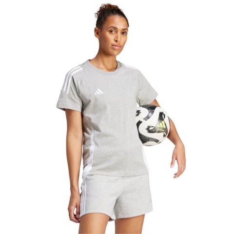 Koszulka damska adidas Tiro 24 Sweat Tee szara IR9355 XL Adidas teamwear