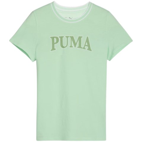 Koszulka dla dzieci Puma Squad Tee miętowa 679387 88 152cm Puma