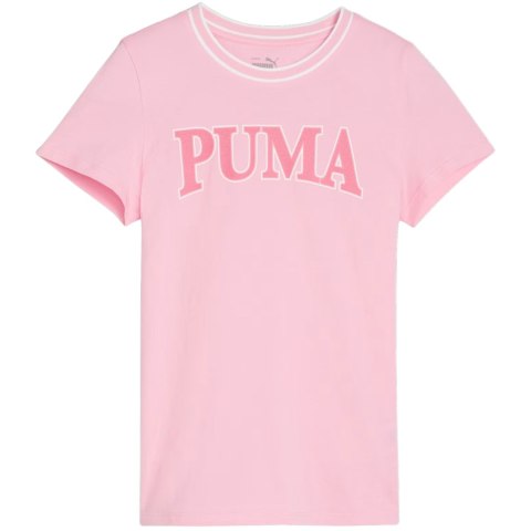Koszulka dla dzieci Puma Squad Tee różowa 679387 30 140cm Puma