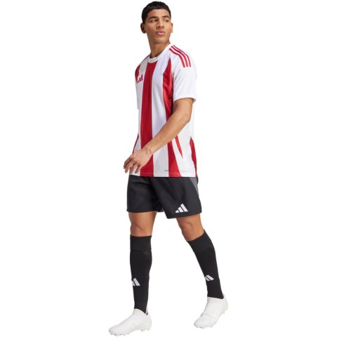 Koszulka męska adidas Striped 24 Jersey biało-czerwona IW2142 2XL Adidas teamwear