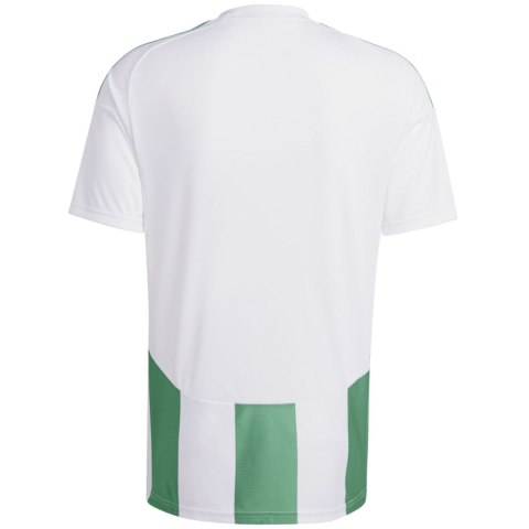 Koszulka męska adidas Striped 24 Jersey biało-zielona IW2148 XL Adidas teamwear