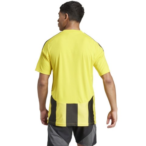 Koszulka męska adidas Striped 24 Jersey żółto-czarna IW2146 M Adidas teamwear
