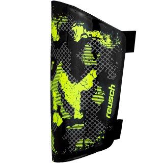 Ochraniacze piłkarskie Reusch Perform Shinguard zielono-czarne 5377047 7752 L Reusch