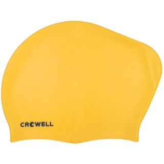Czepek pływacki Crowell na długie włosy Etna żółty kol.8 Crowell