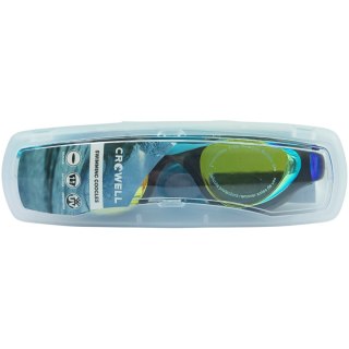 Okulary pływackie dla dzieci Crowell GS23 Splash Mirror szaro-turkusowe Crowell