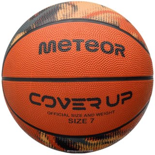 Piłka koszykowa Meteor Cover up pomarańczowa 16808 7 Meteor