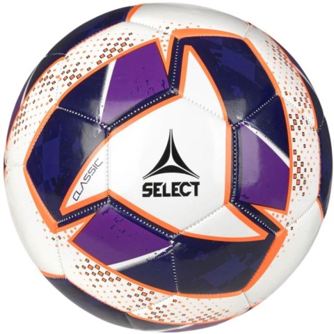Piłka nożna Select Classic v24 biało-purpurowa 18522 5 Select