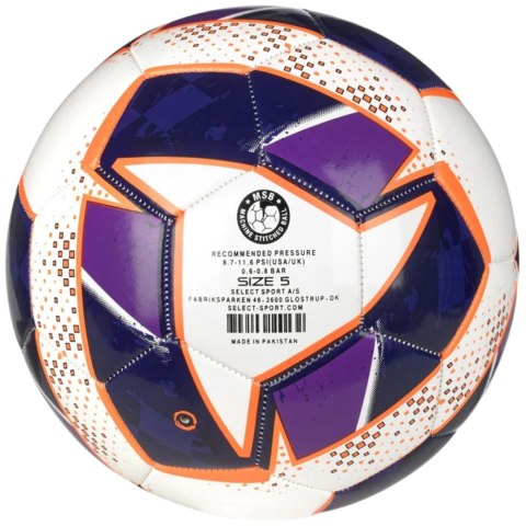 Piłka nożna Select Classic v24 biało-purpurowa 18522 5 Select