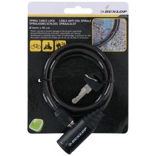Zapięcie rowerowe Dunlop 0,6x90 cm czarne 1049670 Dunlop
