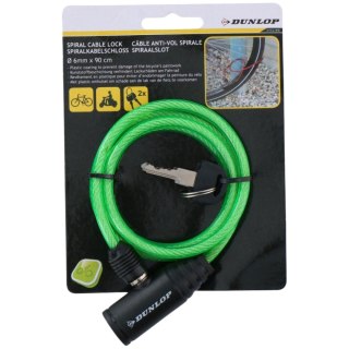 Zapięcie rowerowe Dunlop 0,6x90 cm zielone 1049663 Dunlop