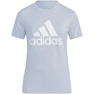 Koszulka damska adidas Loungewear Essentials Logo Tee jasnoniebieska IR5408 L Adidas