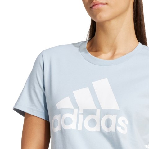 Koszulka damska adidas Loungewear Essentials Logo Tee jasnoniebieska IR5408 S Adidas