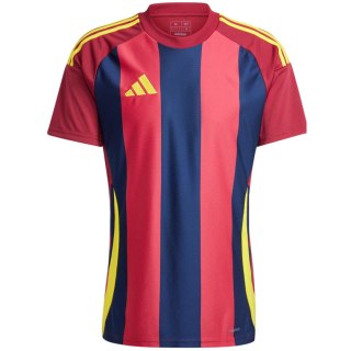 Koszulka męska adidas Striped 24 Jersey bordowo-granatowa IW2149 2XL Adidas teamwear