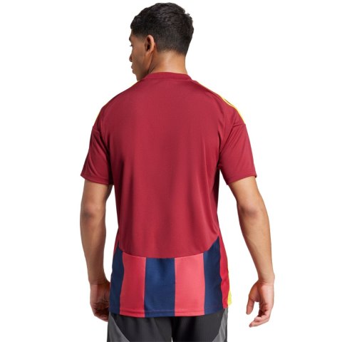 Koszulka męska adidas Striped 24 Jersey bordowo-granatowa IW2149 2XL Adidas teamwear