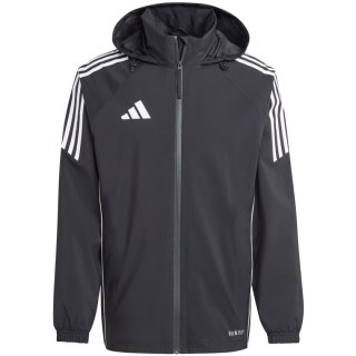 Kurtka męska adidas Tiro 24 Rain czarno-biała IJ7390 L Adidas teamwear
