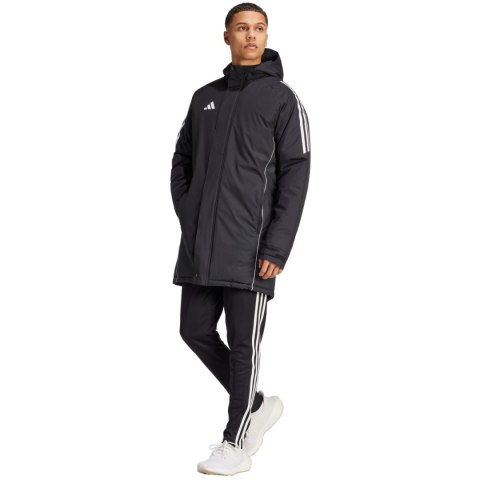 Kurtka męska adidas Tiro 24 Stadium Parka czarno-biała IJ7391 2XL Adidas teamwear