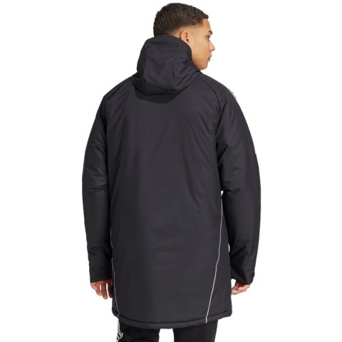 Kurtka męska adidas Tiro 24 Stadium Parka czarno-biała IJ7391 M Adidas teamwear