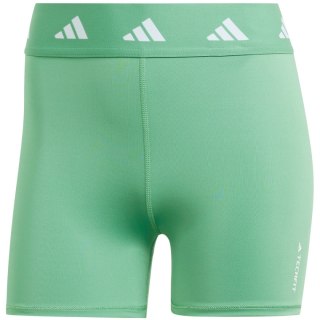 Spodenki damskie adidas Techfit zielone IU1853 L 4" Adidas