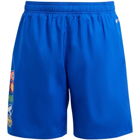 Spodenki kąpielowe dla dzieci adidas x Marvel's Avengers niebieskie IT8616 140cm Adidas