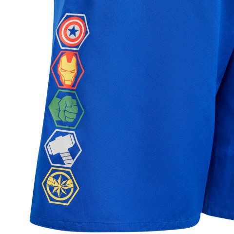 Spodenki kąpielowe dla dzieci adidas x Marvel's Avengers niebieskie IT8616 140cm Adidas