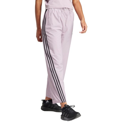 Spodnie damskie adidas Future Icons Three Stripes Woven różowe IS3655 L Adidas