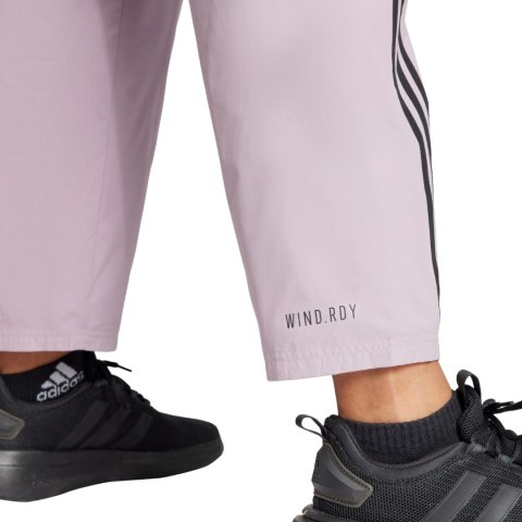 Spodnie damskie adidas Future Icons Three Stripes Woven różowe IS3655 L Adidas