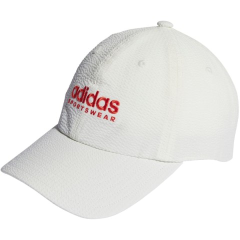 Czapka z daszkiem adidas Seersucker Dad kremowa IR7910 Dorośli S/M Adidas
