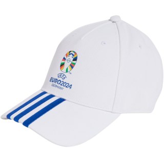 Czapka z daszkiem adidas UEFA EURO24™ Official Emblem biała IT3314 Młodzieżowa Adidas