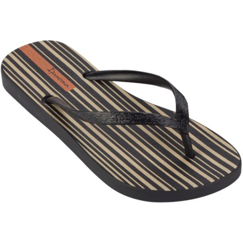 Klapki damskie Ipanema Classica Hap czarno-beżowe 83539-AR971 41,5 Ipanema