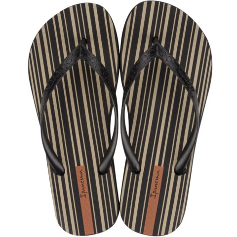 Klapki damskie Ipanema Classica Hap czarno-beżowe 83539-AR971 41,5 Ipanema