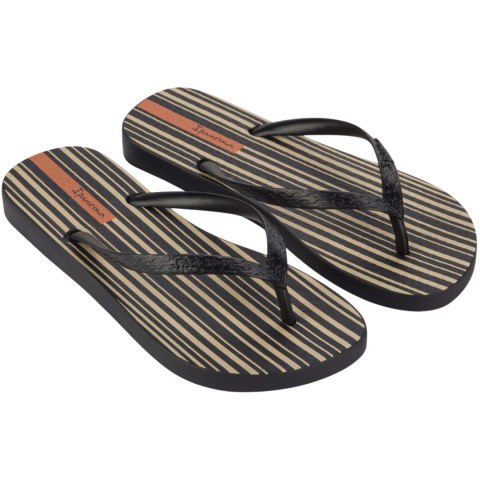 Klapki damskie Ipanema Classica Hap czarno-beżowe 83539-AR971 41,5 Ipanema