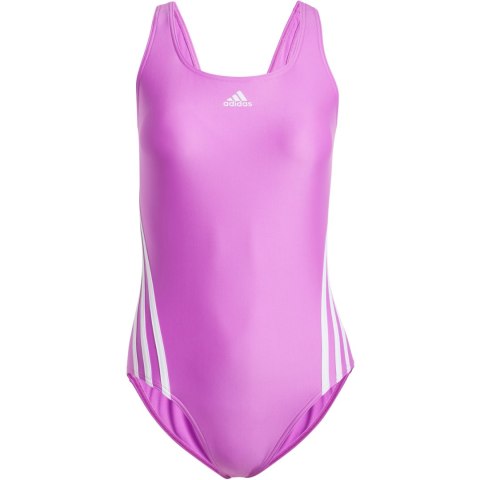 Kostium kąpielowy damski adidas 3 Stripes różowy IY9723 34 Adidas