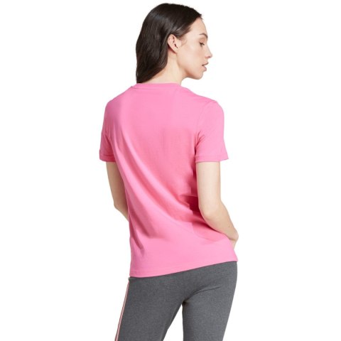 Koszulka damska adidas Loungewear Essentials Slim Logo Tee różowa IY9191 S Adidas