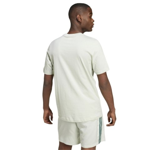 Koszulka męska adidas Essentials Single Jersey Embroidered Small Logo Tee jasnozielona IX0119 M Adidas